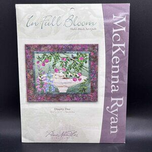McKenna Ryan In Full Bloom “Dippity Duo” Block 5 Applique Quilt Sewing Pattern